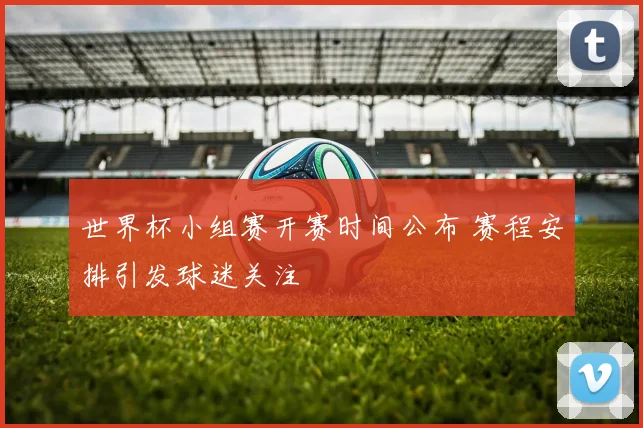世界杯小组赛开赛时间公布 赛程安排引发球迷关注